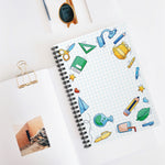 School Design - Cute Spiral Notebook Ruled Line