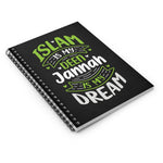 Islam Is My Deen Jannah Is My Dream - Cute Spiral Notebook Ruled Line