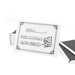 Surah Al Qalam Black and White Protection against evil eye - Button Rectangle Magnet (1 & 10 pcs), Bad Nazar, Envy, Jealousy, Quran Islamic
