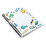 School Design - Cute Spiral Notebook Ruled Line
