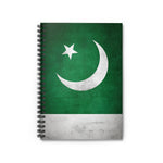 Pakistani Flag - Spiral Notebook Ruled Line