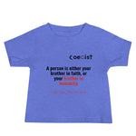 Coexist - Short Sleeve Premium Baby T-Shirt