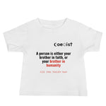 Coexist - Short Sleeve Premium Baby T-Shirt