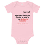 Coexist - Baby Onesie