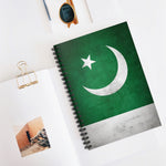 Pakistani Flag - Spiral Notebook Ruled Line