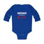Hussain (as) In The Depth Of My Heart - Infant Long Sleeve Bodysuit