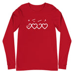Muhammad (saw) Heart Shape - Long Sleeve Shirt MEN