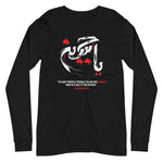 Ya Hussain (as) Paint Brush Style - Long Sleeve Shirt WOMEN