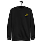 Ya Fatema (as) White Red- EMBROIDERED Fleece Pullover For MEN