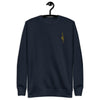 Ya Ali (as) Gold - EMBROIDERED Fleece Pullover For WOMEN