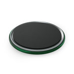 Allahumma Ajjil Le Waliyyekal Faraj (atfs) Green White - Round Magnet