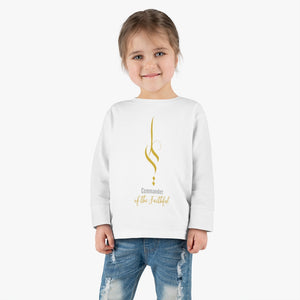 Ali (as) Commander Of The Faithful - Long Sleeve Shirt Toddler