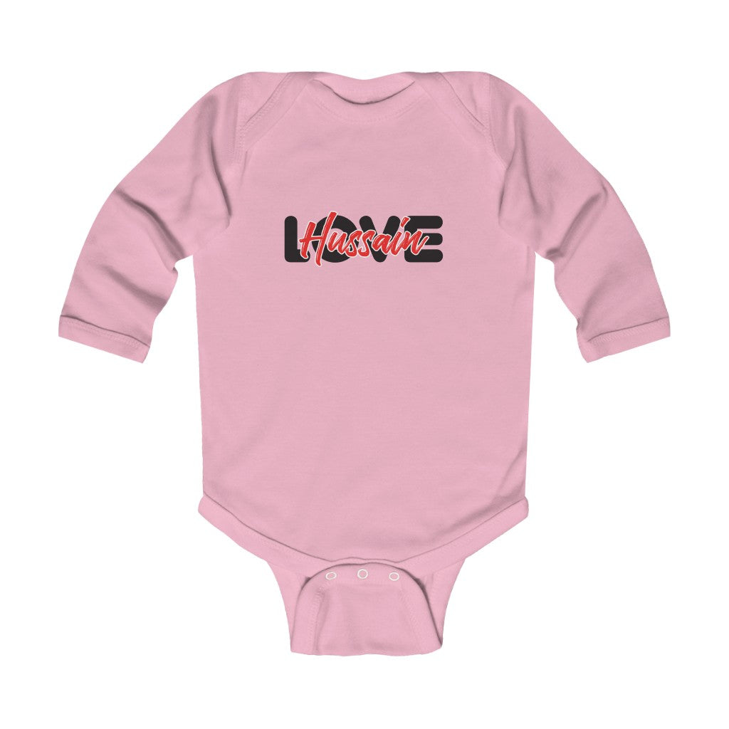 Love Hussain (as) White - Infant Long Sleeve Bodysuit