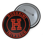 Hussaini Black Vintage - Pin Button