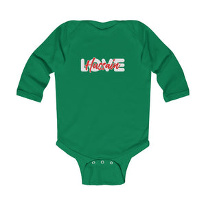 Love Hussain (as) White - Infant Long Sleeve Bodysuit