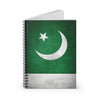 Pakistani Flag - Spiral Notebook Ruled Line