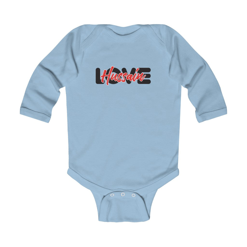 Love Hussain (as) White - Infant Long Sleeve Bodysuit