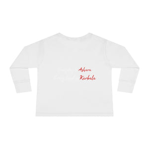 Love Hussain (as) White - Long Sleeve Shirt Toddler