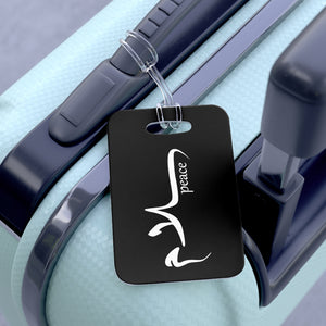 Salaam Peace Arabic Luggage Tag Black