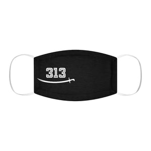 313 With Zulfiqar - Snug-Fit Polyester Face Mask