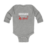 Hussain (as) In The Depth Of My Heart - Infant Long Sleeve Bodysuit