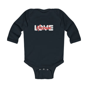 Love Hussain (as) White - Infant Long Sleeve Bodysuit