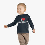 I Love Hussain (as) - Long Sleeve Shirt Toddler