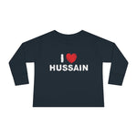 I Love Hussain (as) - Long Sleeve Shirt Toddler