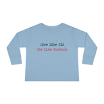 Live Like Ali (as) Die Like Hussain (as) - Long Sleeve Shirt Toddler