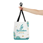 Ramadan Mubarak Tote Bag - Islamic bag, Eid gift, Mosque bag, Prayer bag, Holy month