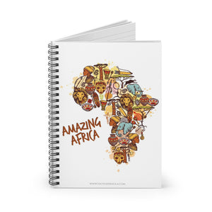 Amazing Africa - Spiral Notebook Ruled Line