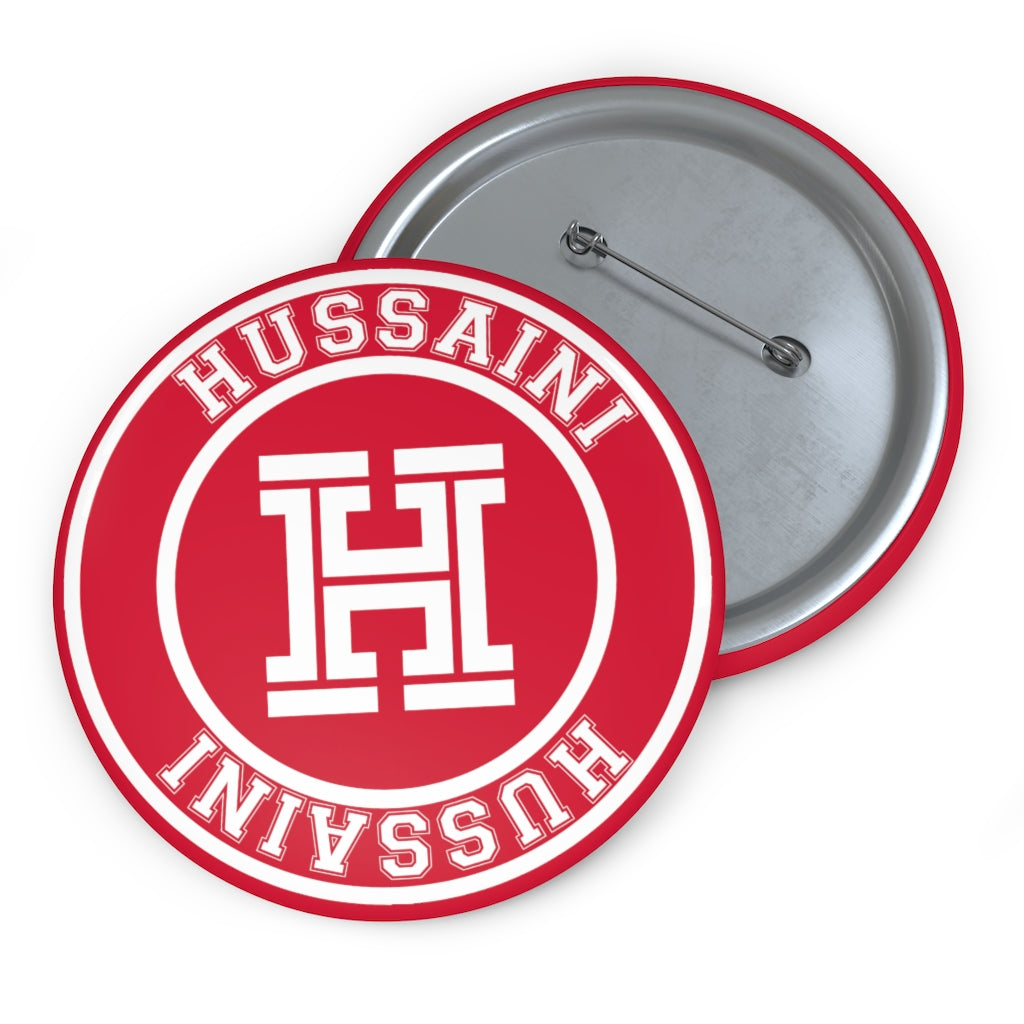 Hussaini Red Vintage - Pin Button