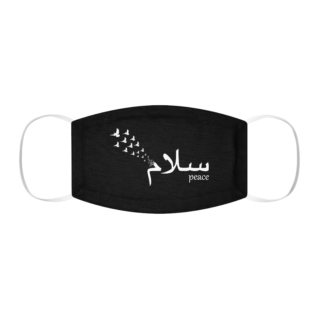 Salaam Peace Black - Snug-Fit Polyester Face Mask