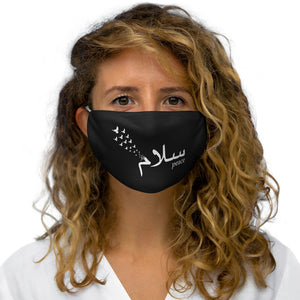 Salaam Peace Black - Snug-Fit Polyester Face Mask