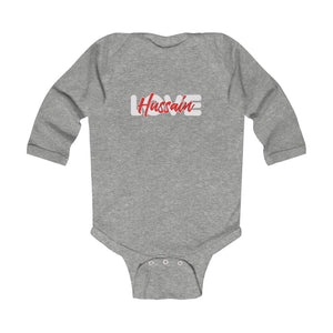 Love Hussain (as) White - Infant Long Sleeve Bodysuit