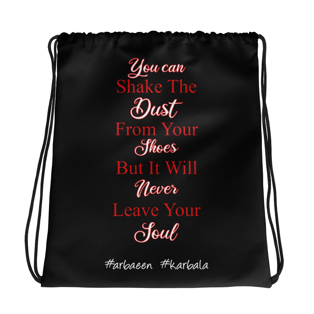 You Can Shake The Dust - Drawstring bag