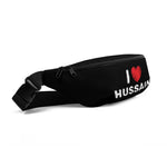 I Love Hussain (as) Black - Fanny Pack