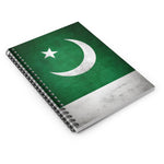 Pakistani Flag - Spiral Notebook Ruled Line