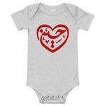 Ya Hussain (as) Beautiful Heart Shape - Baby Onesie