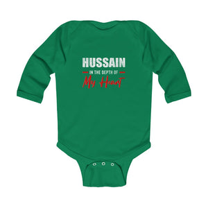 Hussain (as) In The Depth Of My Heart - Infant Long Sleeve Bodysuit