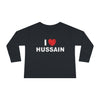 I Love Hussain (as) - Long Sleeve Shirt Toddler