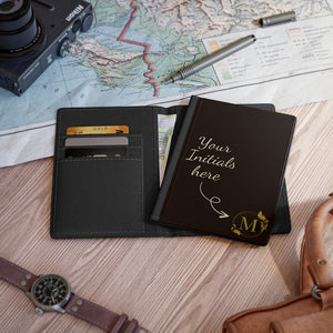PERSONALIZED Passport Cover - Premium Passport Cover Faux Leather, Travel Accessories