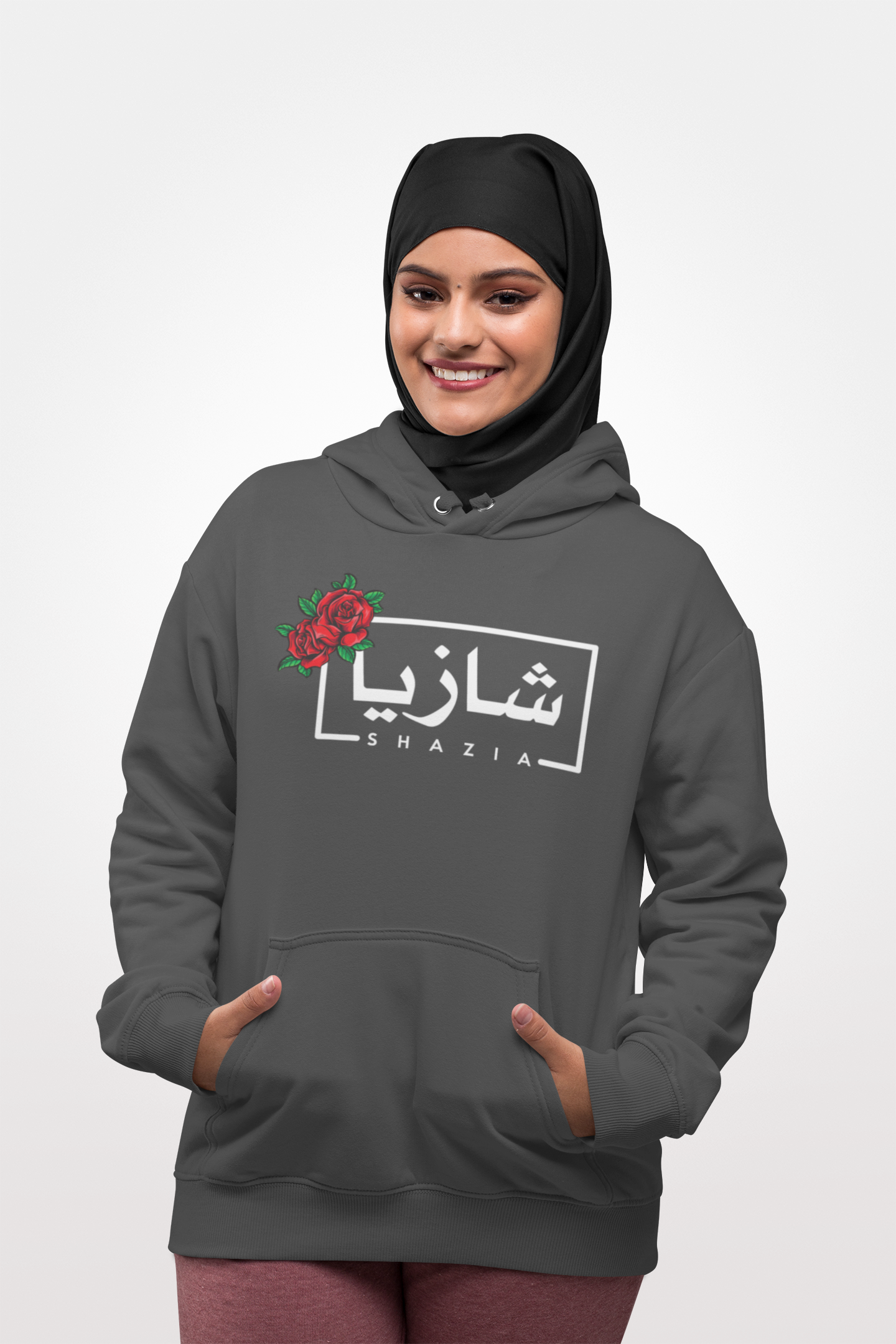 Arabic Name Shazia - Premium Hoodie WOMEN