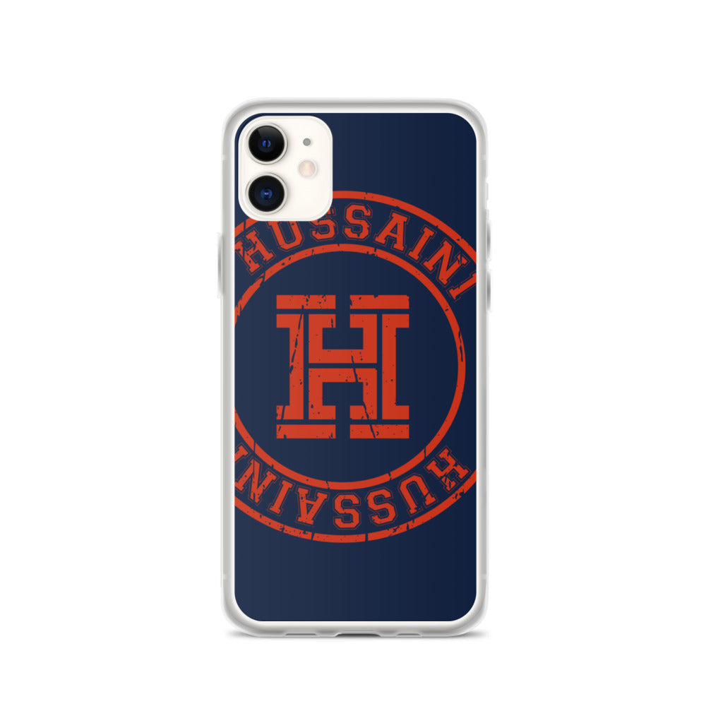 Hussaini Red Vintage - iPhone Case Navy Blue