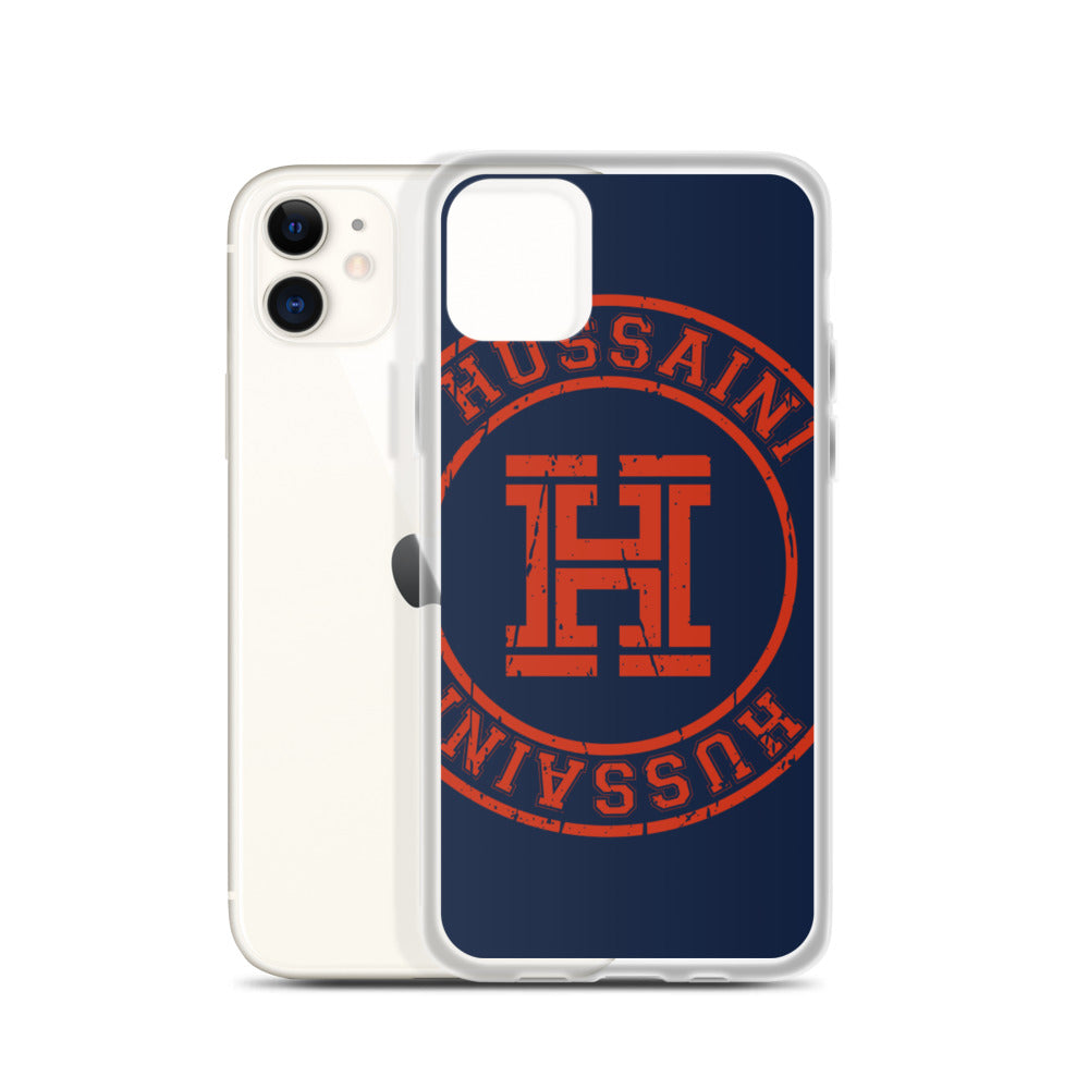 Hussaini Red Vintage - iPhone Case Navy Blue