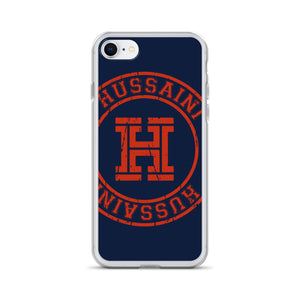 Hussaini Red Vintage - iPhone Case Navy Blue