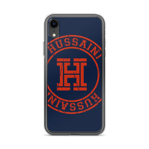 Hussaini Red Vintage - iPhone Case Navy Blue