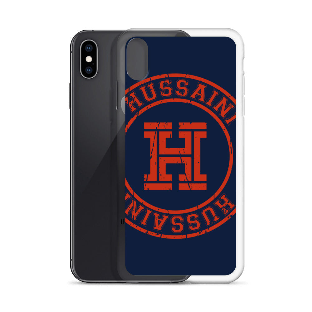 Hussaini Red Vintage - iPhone Case Navy Blue