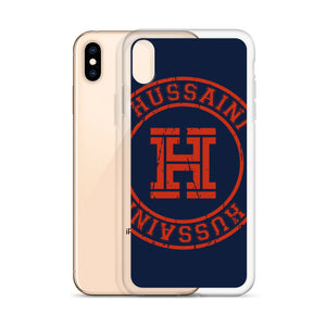 Hussaini Red Vintage - iPhone Case Navy Blue