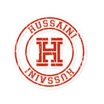 Hussaini Red Vintage - Bubble-Free Vinyl Stickers